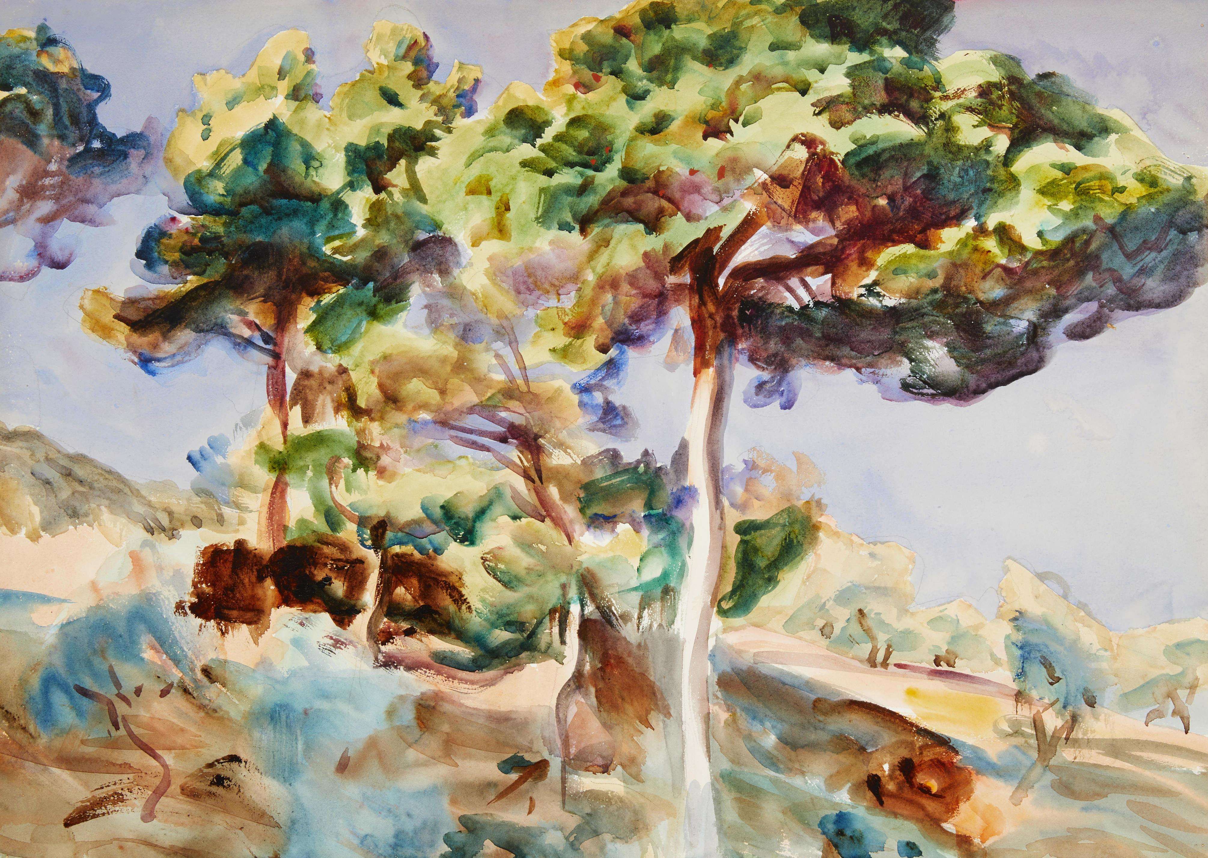 John Singer Sargent - Trees