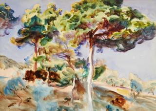 John Singer Sargent - Trees