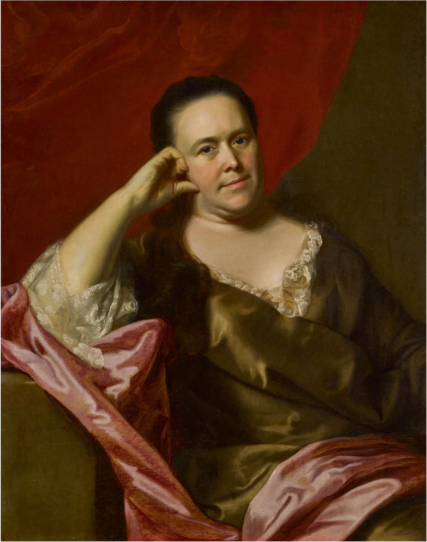 John Singleton Copley - Mrs. John Scollay (Mercy Greenleaf)