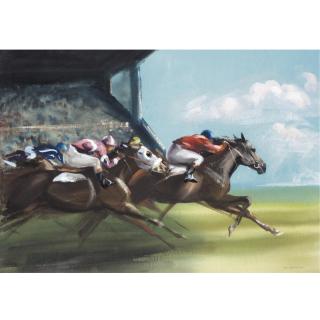 John Skeaping, R.A. - Passing The Grandstand