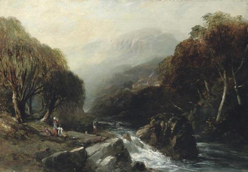 John Skinner Prout - Mount Wellington, Hobart