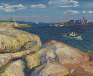 John Sloan - A Gloucester Day