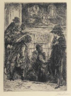 John Sloan - Bandit\'s Cave, from The New Republic (Morse 195)