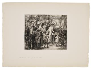John Sloan - Copyist at the Metropolitan Museum
