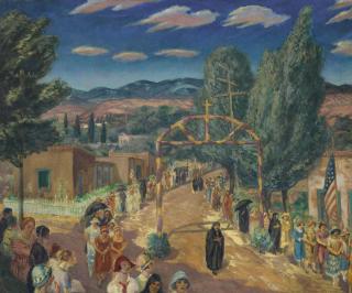 John Sloan - Corpus Christi Procession