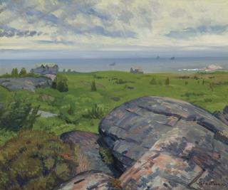 John Sloan - Looking Seaward