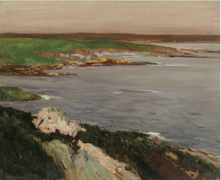John Sloan - Lookout, Green and Orange Cliffs