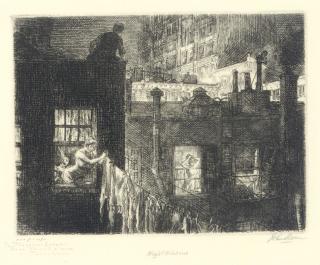 John Sloan - Night Windows (M. 152)