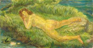 John Sloan - Nude And Frog