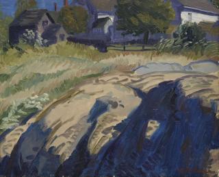 John Sloan - Sun And Shadow In Rocks