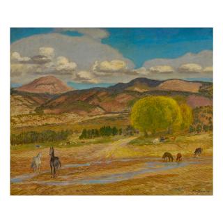 John Sloan - Tesuque Reservation