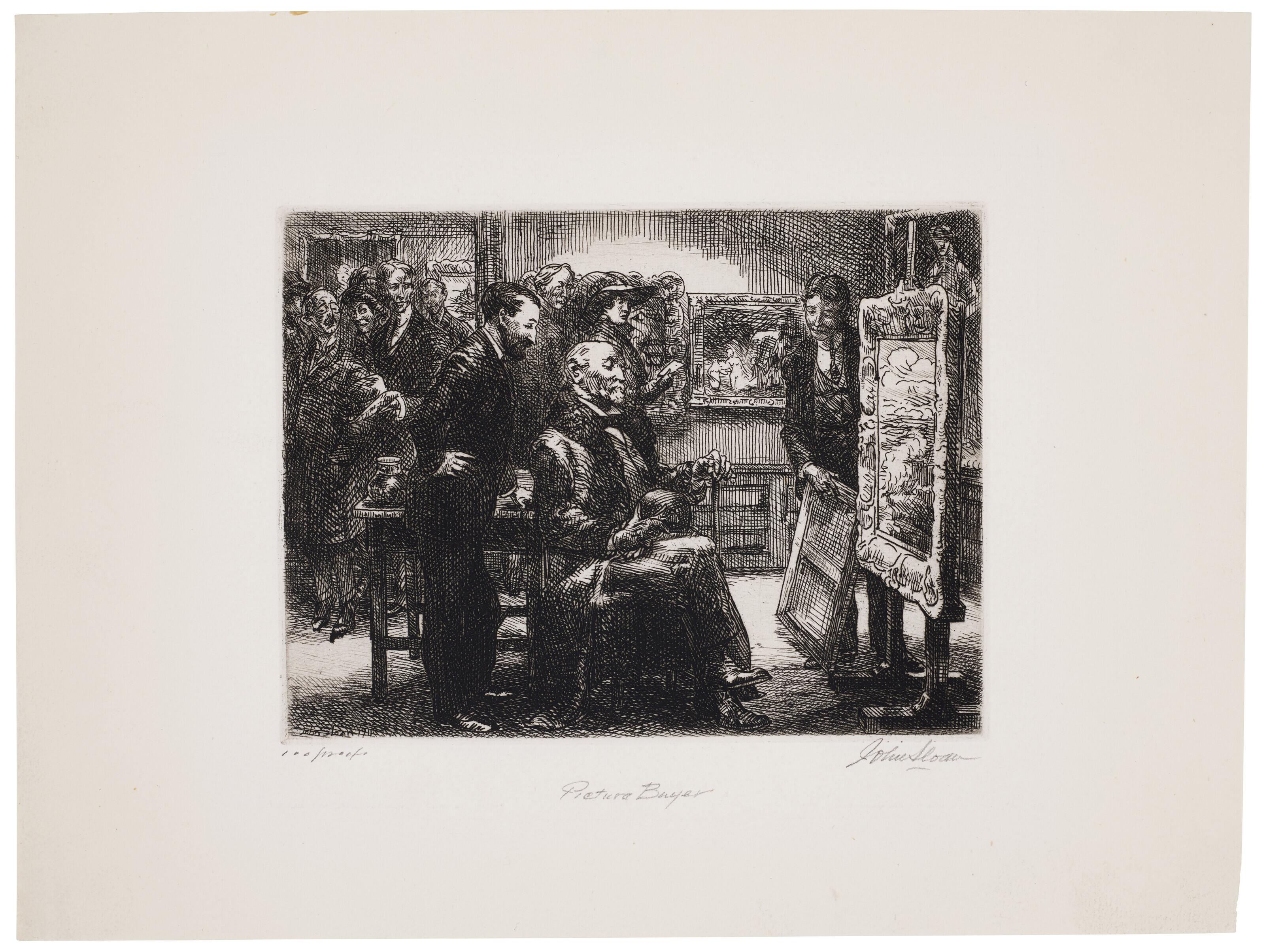John Sloan - The Picture Buyer