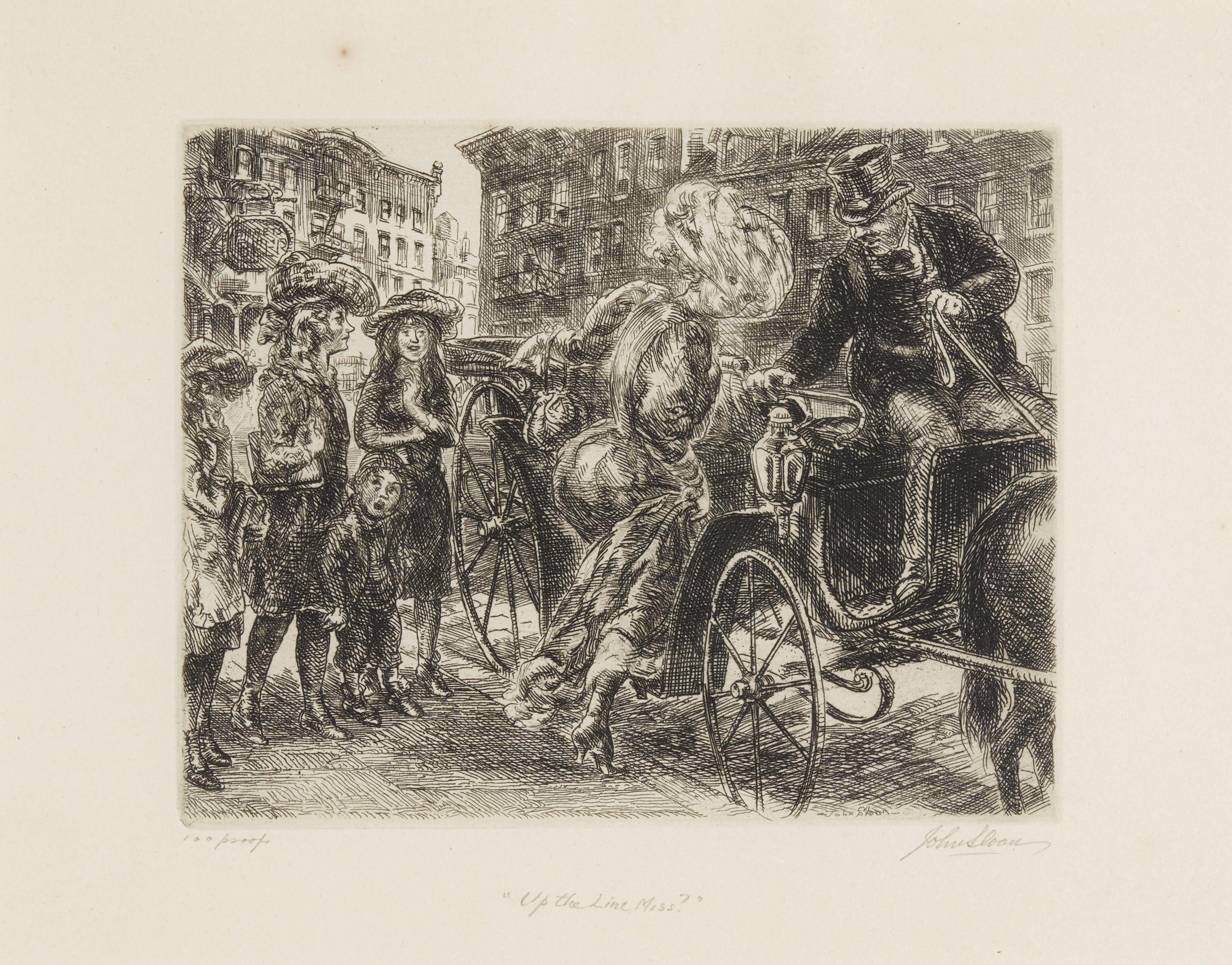 John Sloan - Up The Line, Miss?