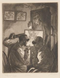 John Sloan - X-Rays, alternatively titled Fluoroscope
