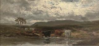 John Smart R.S.A., R.B.A., R.S.W. - Far From The Busy World