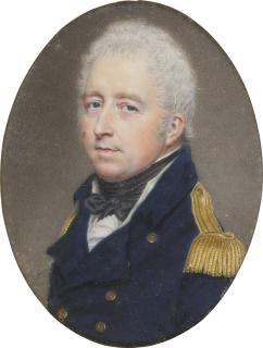 John Smart - Portrait Of Admiral Robert Winthrop (1764-1832)