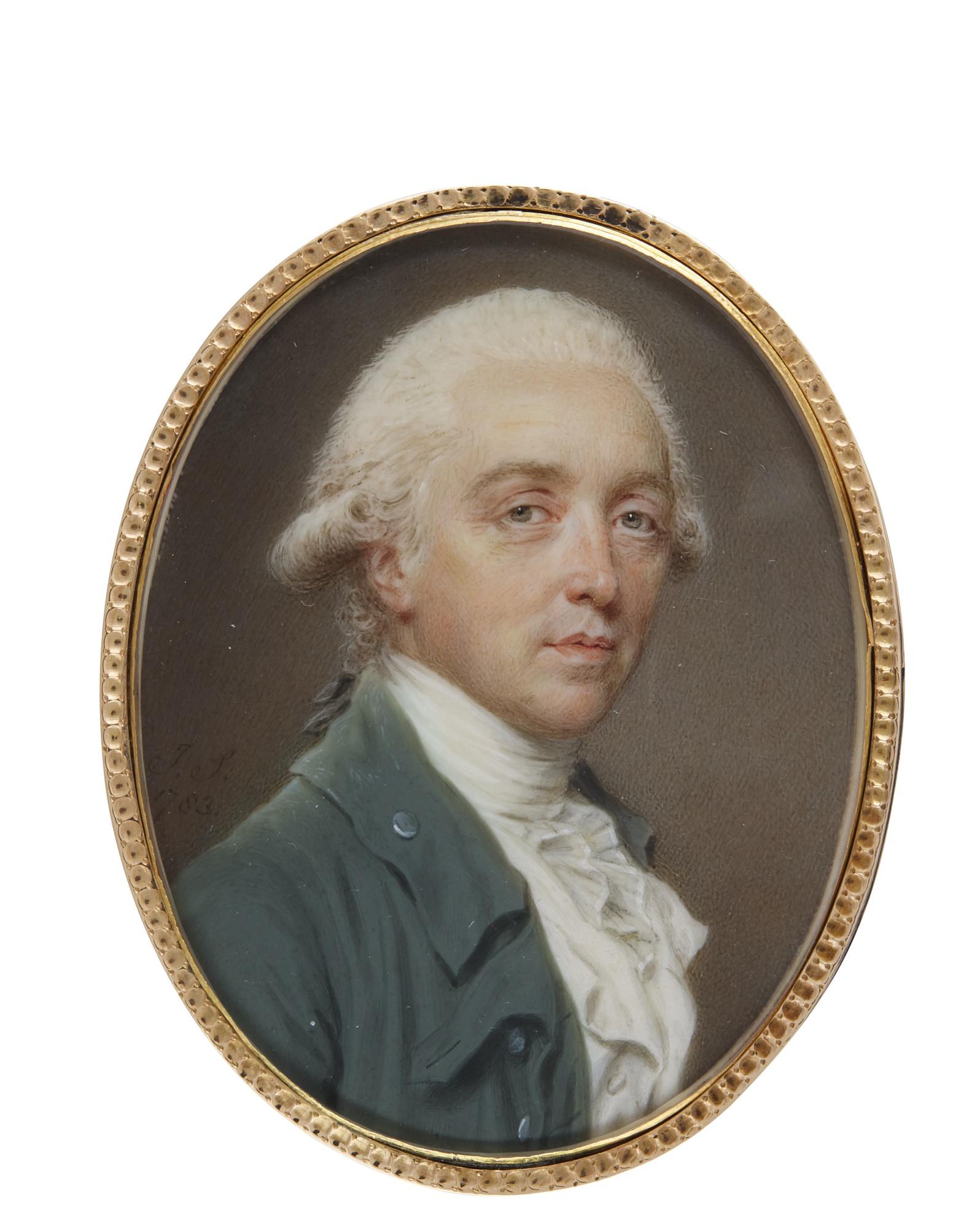 John Smart - Portrait Of Alexander Higginson (1746-1793)