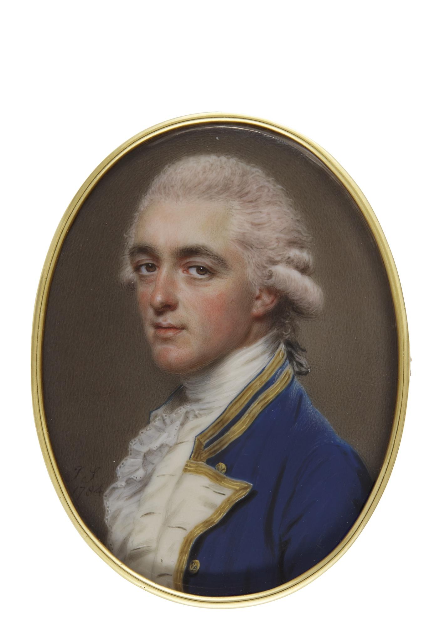John Smart - Portrait Of Captain George Oakes (1755-1797) 