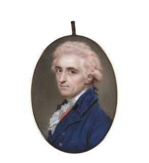 John Smart - Portrait Of Captain, The Hon. James Hamilton (1746-1804)