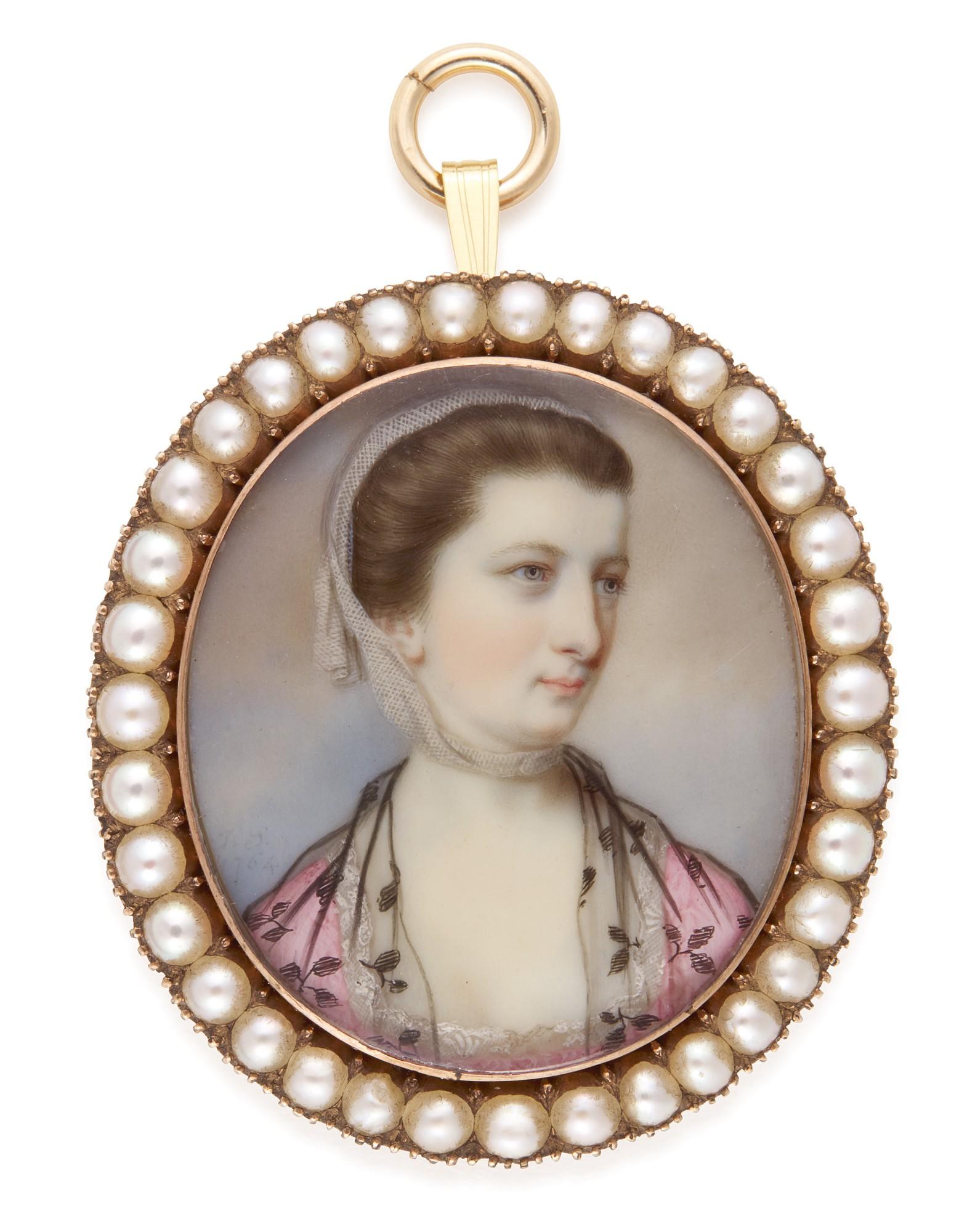 John Smart - Portrait Of Gertrude, Duchess Of Bedford, Née Leveson-Gower (1715-1794)