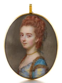 John Smart - Portrait Of Lady Boston, Née Christian Methuen (1750-1832)
