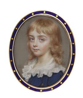 John Smart - Portrait Of Master Charles Kenworthy Smart (1787-1806)