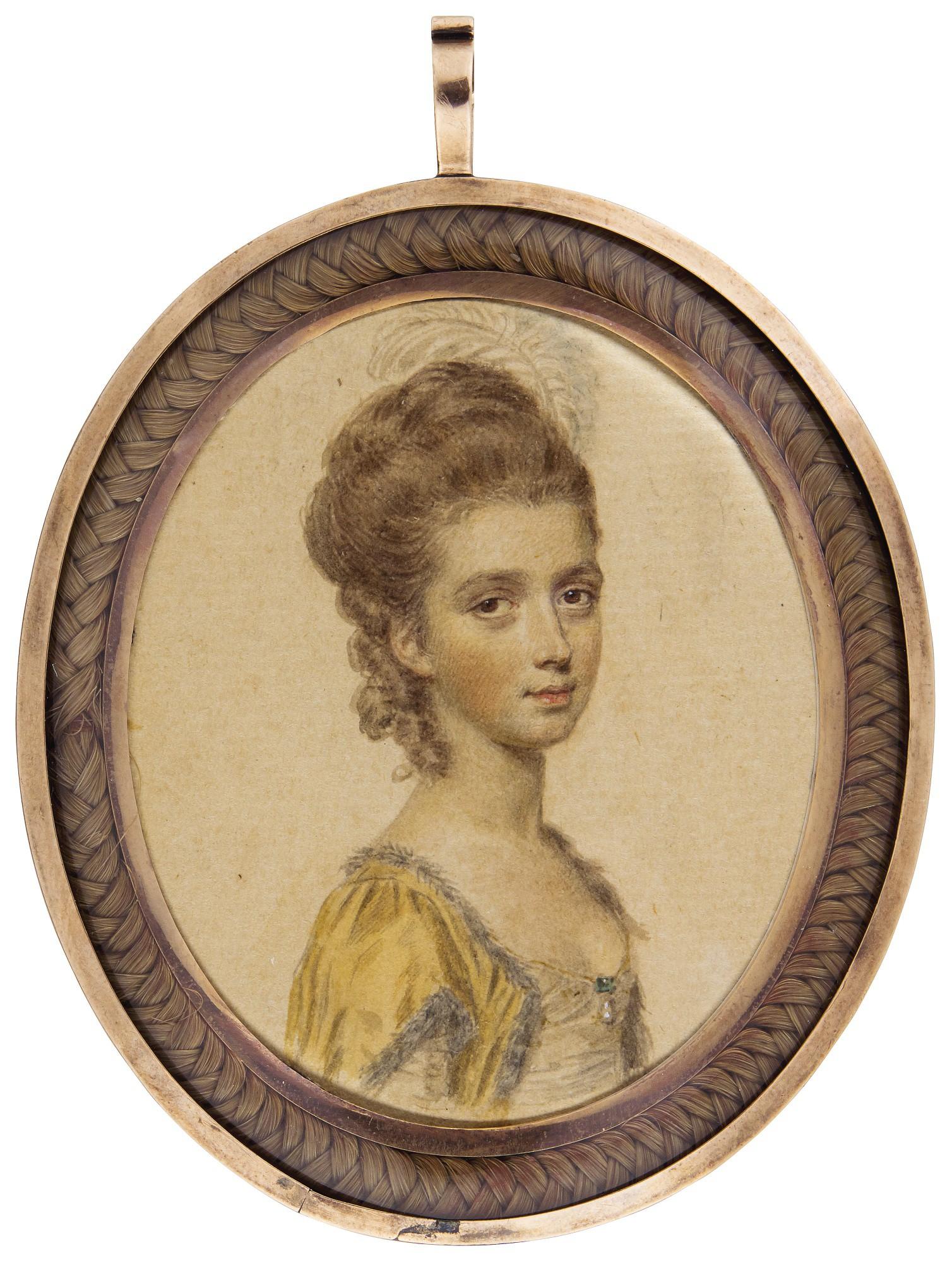 John Smart - Portrait Of Miss Gascoigne, Circa 1775