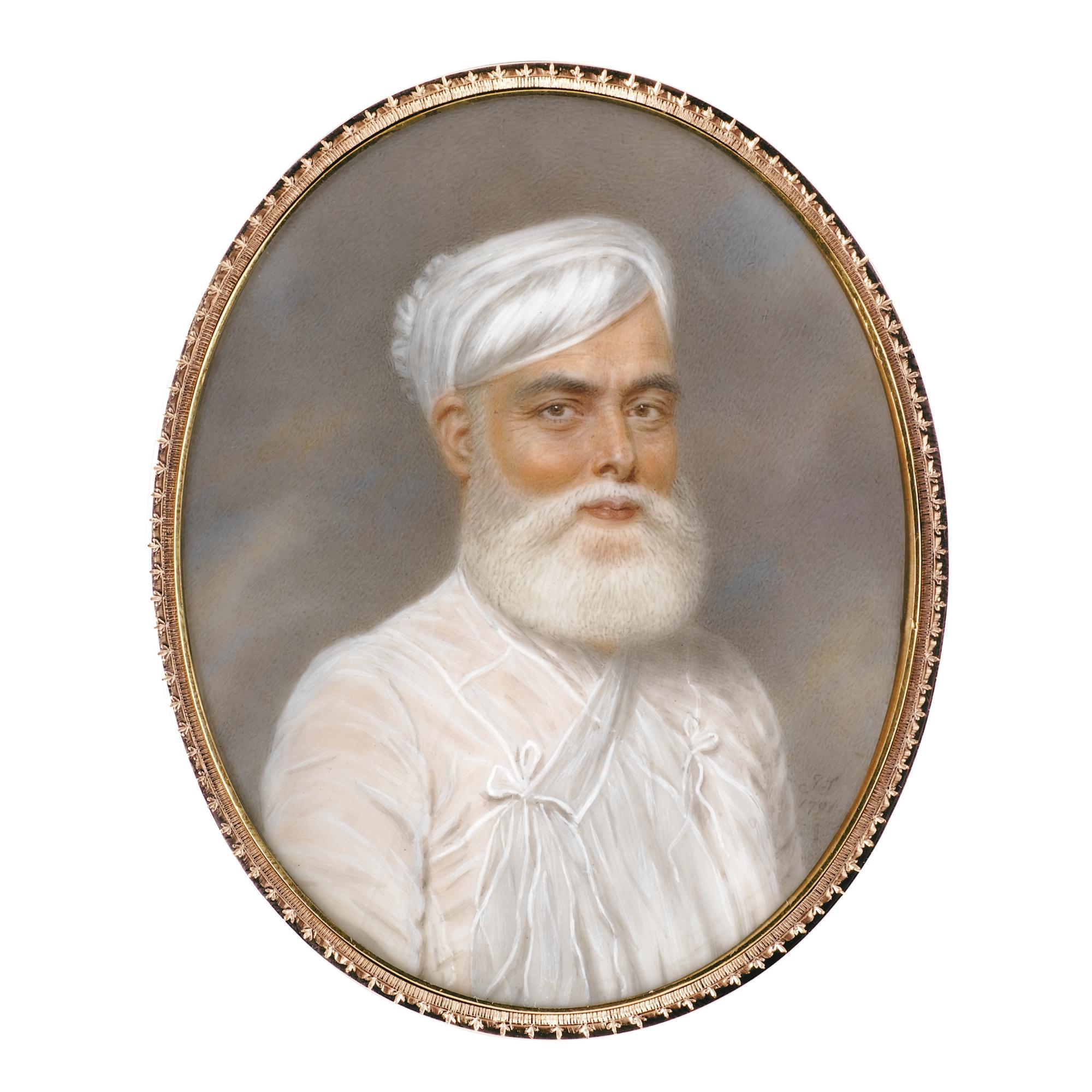 John Smart - Portrait Of Muhammad \'Ali Khan, Nawab Of Arcot And Prince Of The Carnatic (1718-1795)