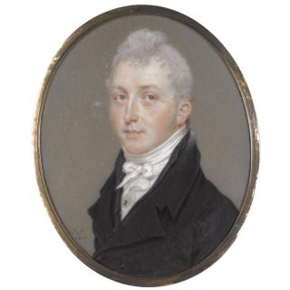 John Smart - Portrait Of The Reverend Christopher William Baldrey Jeaffreson (1770-1846)