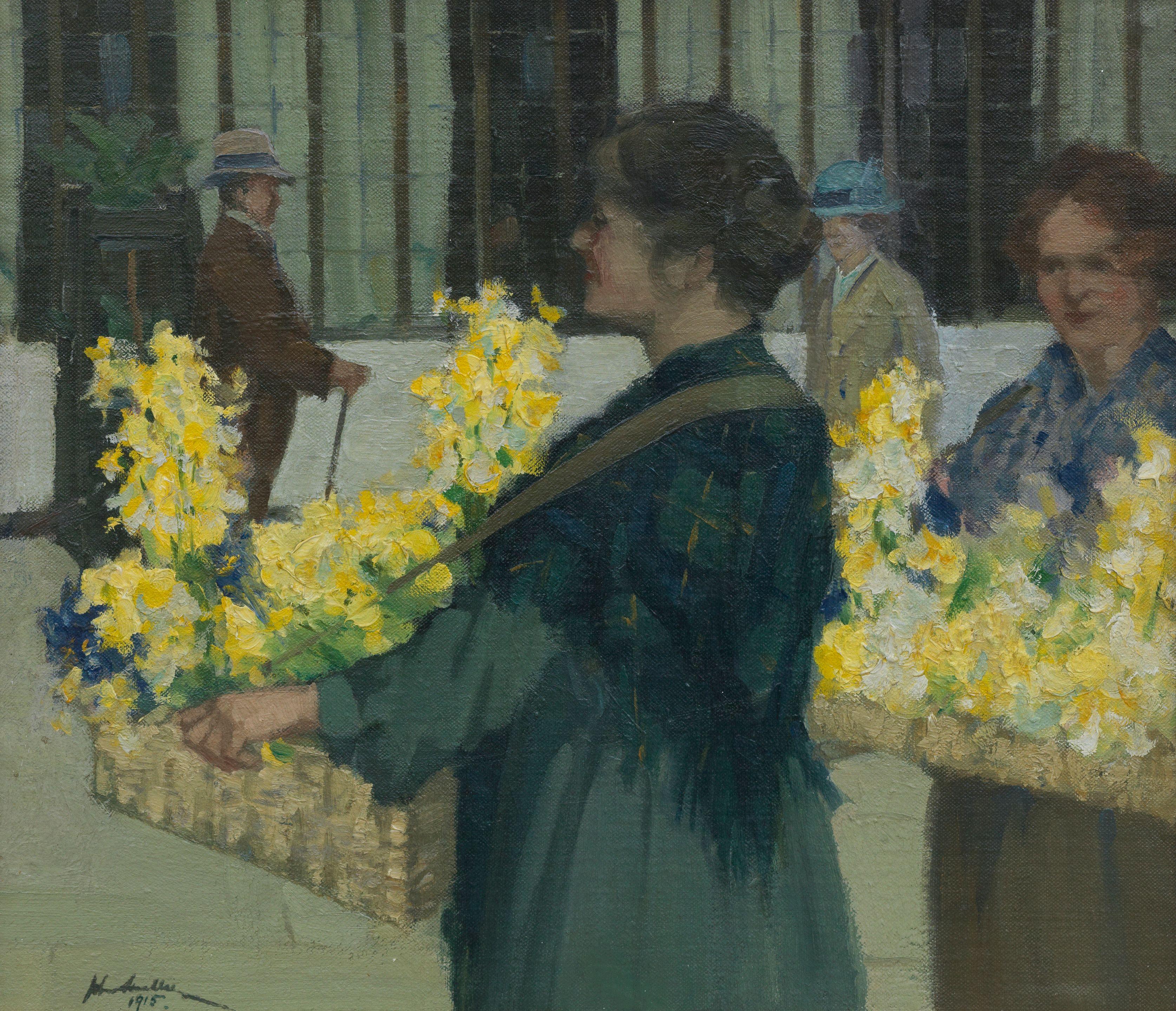 John Smellie - Flower Sellers, Argyle Street, Glasgow