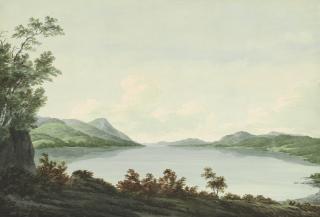 John Smith, O.W.S. - Lake Windermere from Rawlinson\'s Nab, looking down the lake