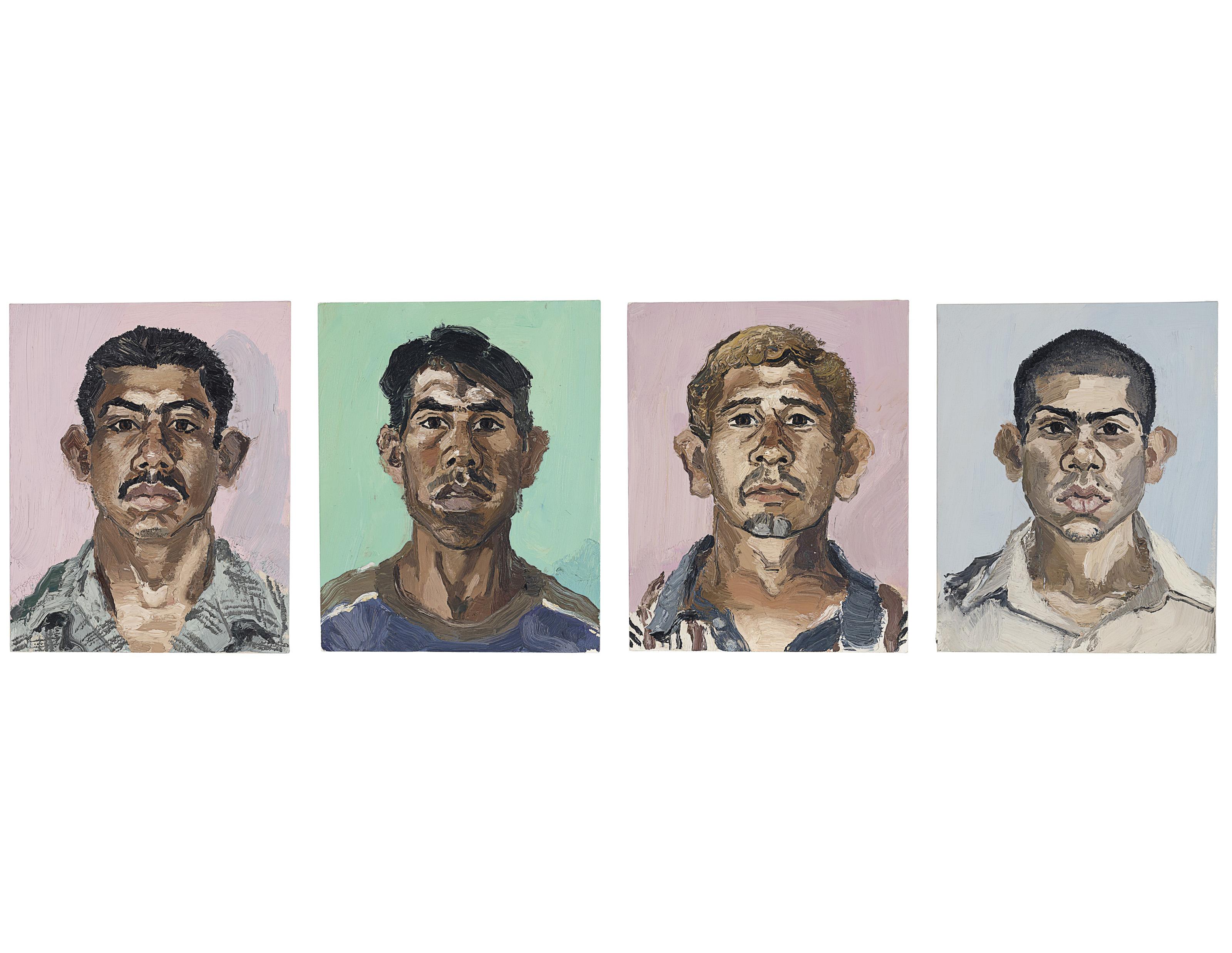 John Sonsini - Fernando Guerrero, Mexico; Francisco Tambriz, Guatemala; Rocky Pivarral, Guatemala C.A.; Rogelio Taurequin (Rogelio No. 2) (Four Works)