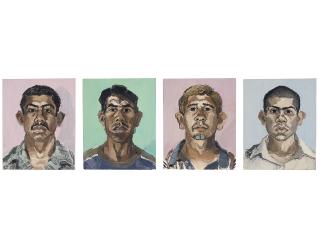 John Sonsini - Fernando Guerrero, Mexico; Francisco Tambriz, Guatemala; Rocky Pivarral, Guatemala C.A.; Rogelio Taurequin (Rogelio No. 2) (Four Works)