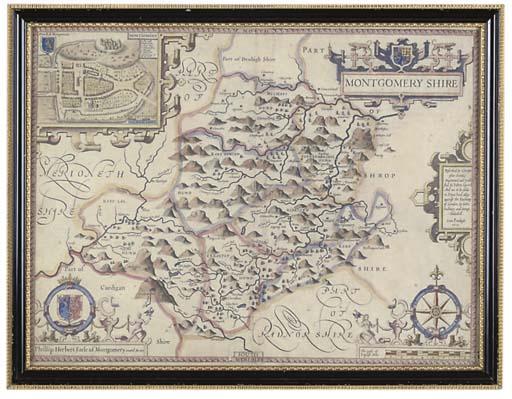 John Speed - Montgomery shire