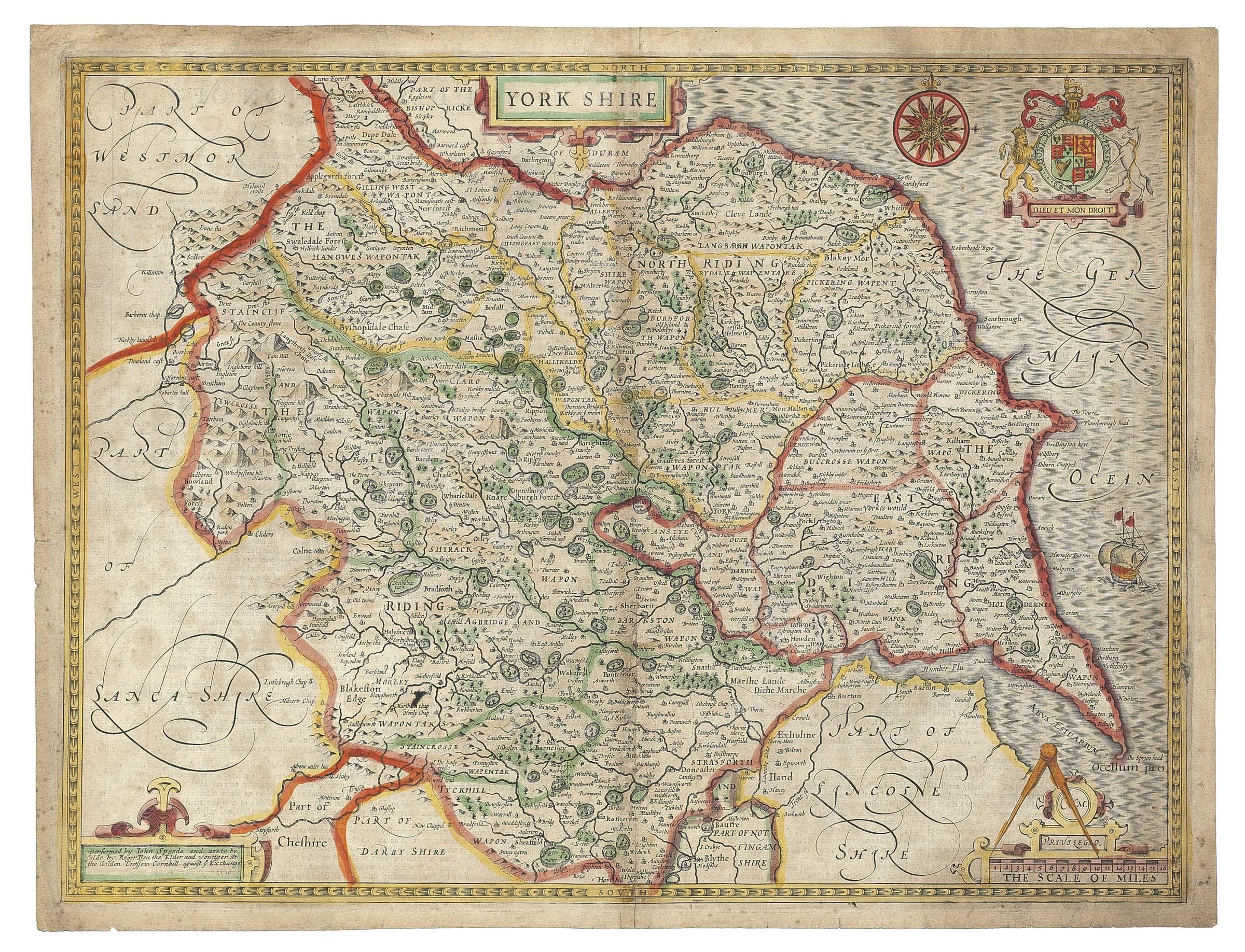 John Speed - Yorkshire