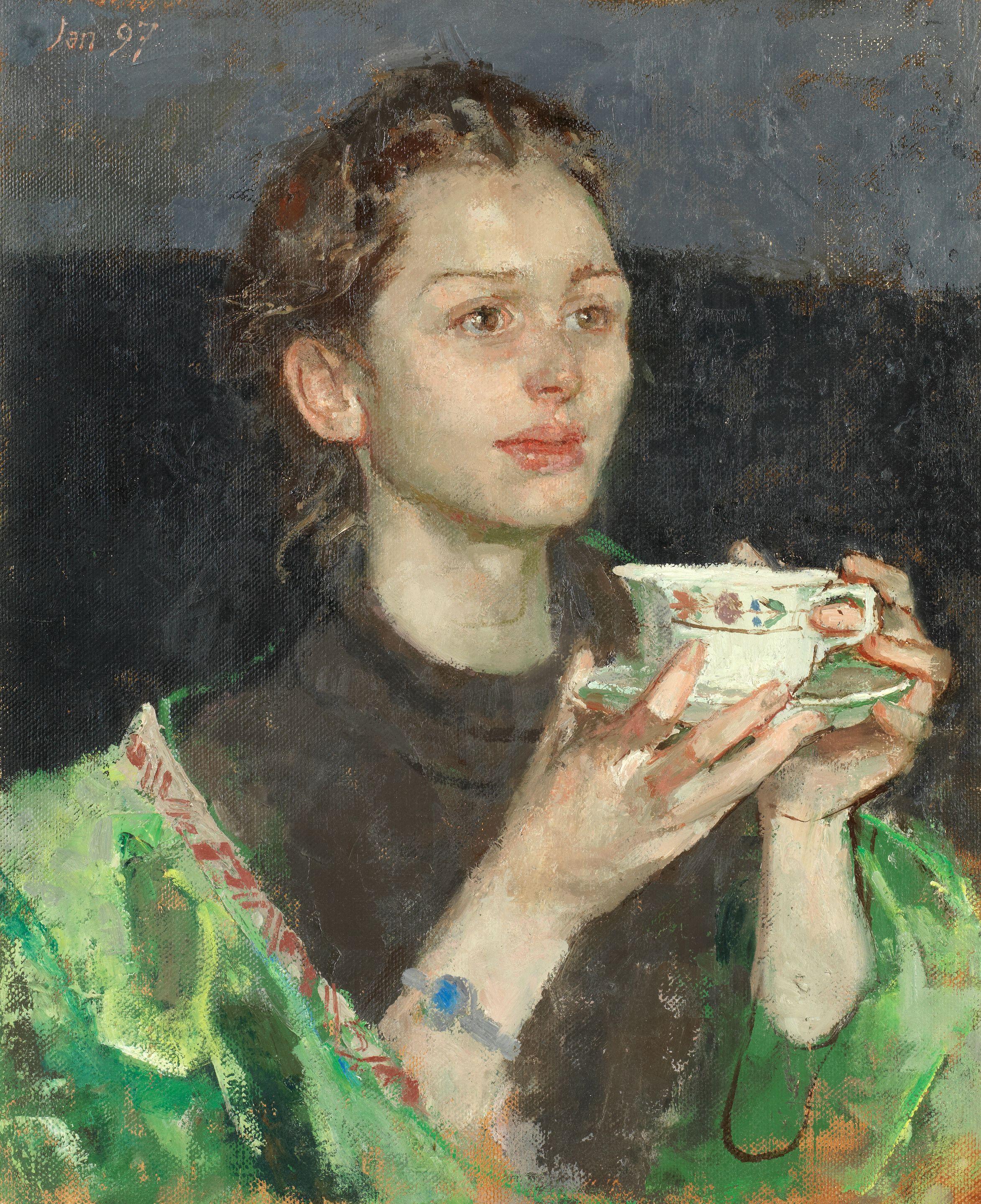 John Stanton Ward R.A. - Kate Takes Tea