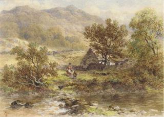 John Steeple - The stepping stones (illustrated); and Driving the cattle home