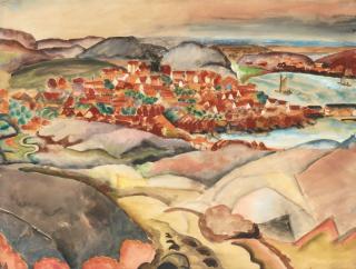 John Sten - Landscape from Skaftölandet, Bohuslän, Sweden