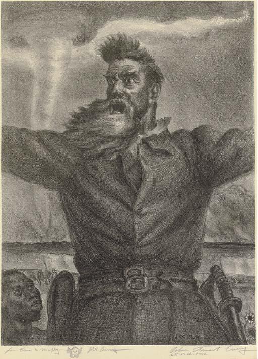 John Steuart Curry - John Brown (Cole 34; Czestochowski 35)