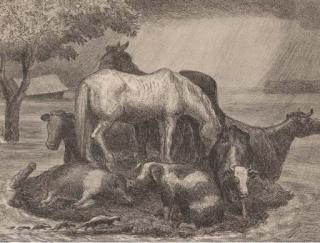 John Steuart Curry - Sanctuary (Cole 38)