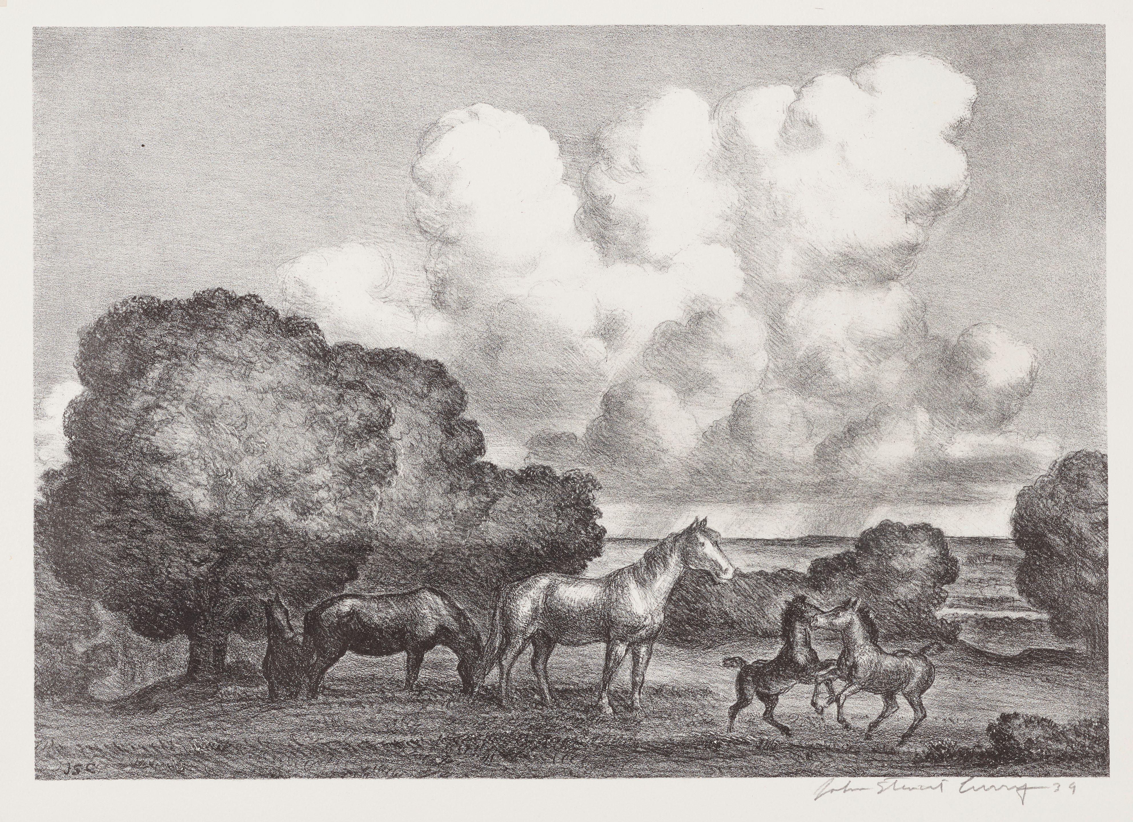 John Steuart Curry - Summer Afternoon