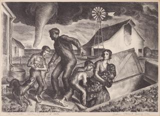 John Steuart Curry - The Tornado