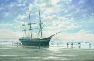 John Steven Dews - \'Norwegian barque \