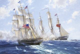 John Steven Dews - The Challenge, ‘Java’ And ‘Constitution’ Off Brazil, 29Th December 1812