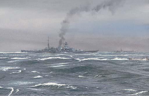 John Stewart - Operation Cerberus:  The German battlecruiser Scharnhorst in the Channel