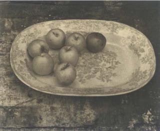 John Stewart - Seven apples on plate, 1994