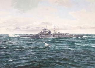 John Stewart - The Bismarck on the 24th May 1941