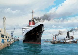 John Stewart - The Normandie Departing From Le Havre