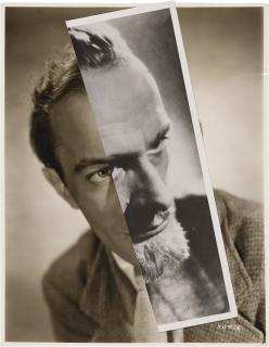John Stezaker - He (Film Portrait Collage) II