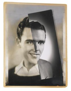 John Stezaker - He (Film Portrait Collage) Xxiii